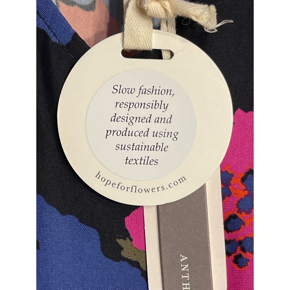 Anthropologie Sebastienne Midi Dress By Tracy Reese Hope For Flowers NWT SZ S - Picture 10 of 14